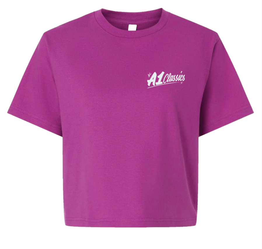 Women's "100% Lowrider" Cropped Tshirt