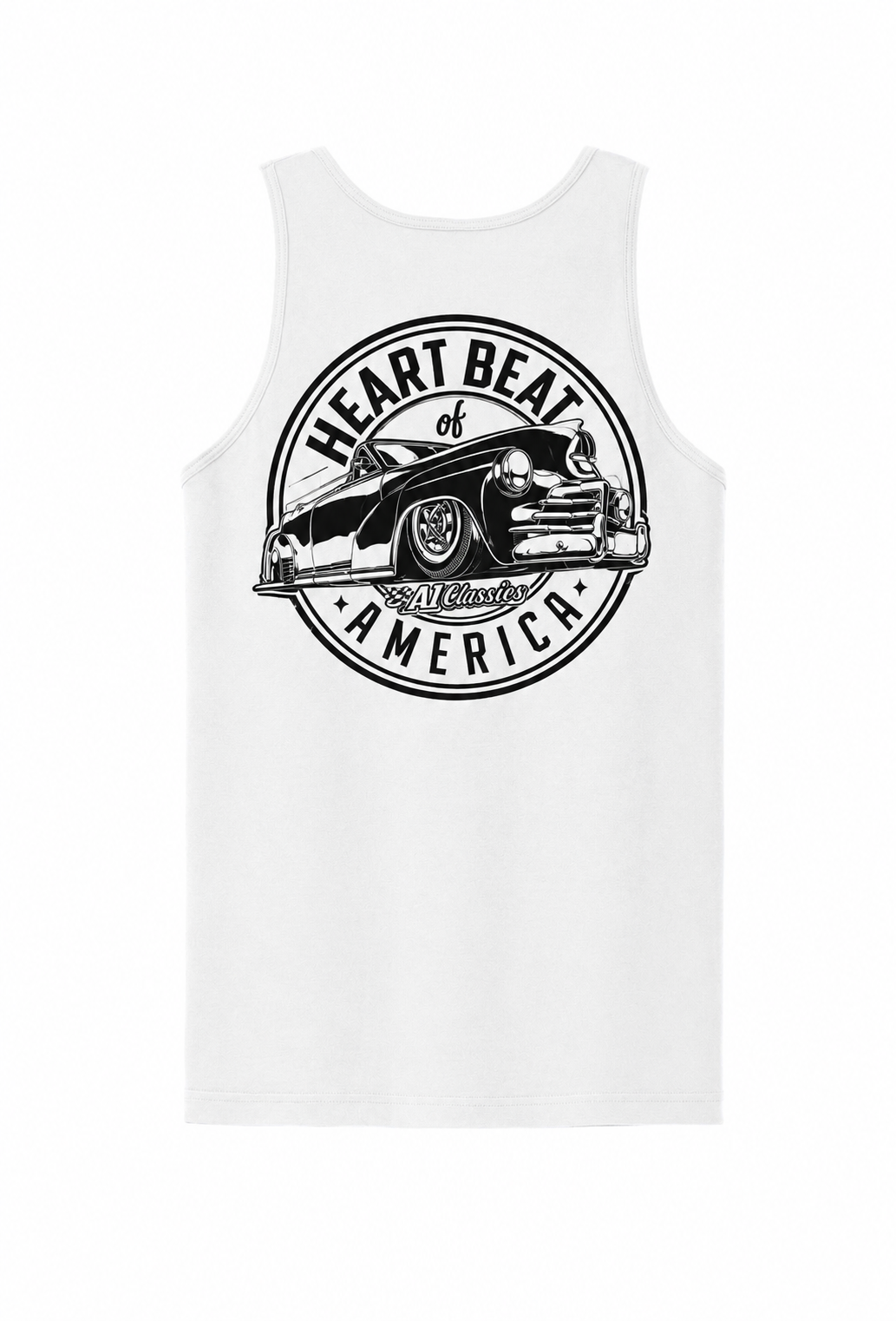 Heartbeat of America- Tank Top