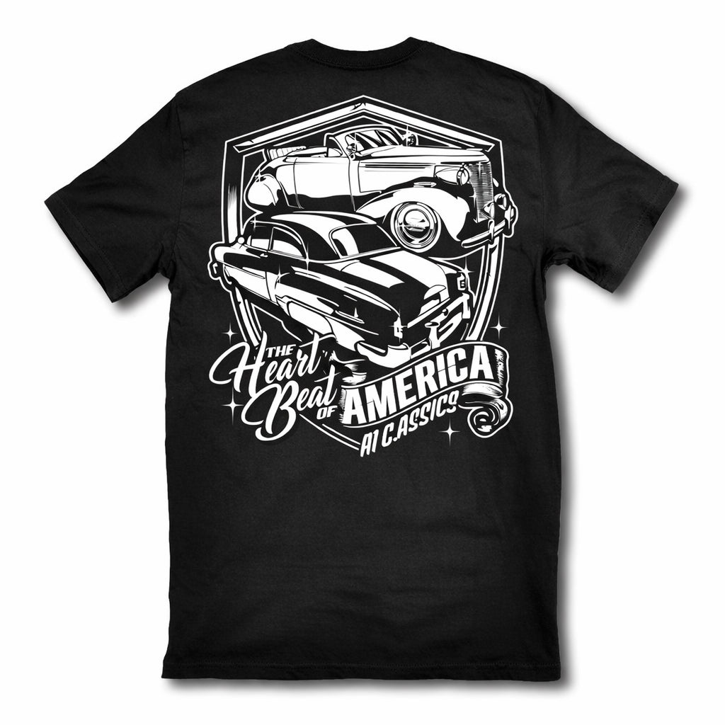 Heartbeat of America- Shield (pre-order) t-shirt
