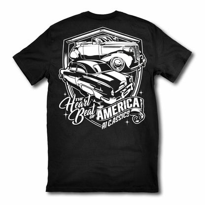 Heartbeat of America- Shield (pre-order) t-shirt