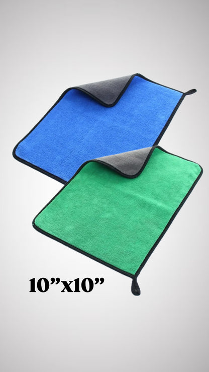 LIMITED⏳ 3~Pack Coral Fleece Microfiber Car Rags + Air Freshener