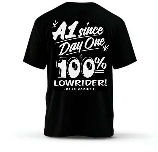 "100% Lowrider" T-shirt