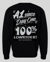 "100% Lowrider" Heavyweight Crewneck Sweatshirt