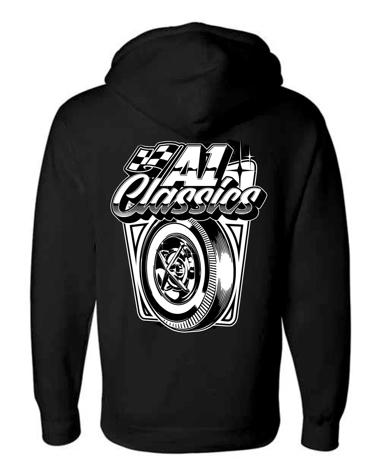 "Crossbars" Heavyweight Zip-Up Hoodie (Pre-Order)