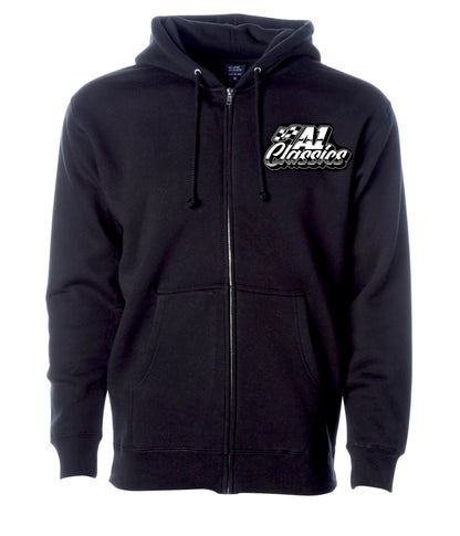 "Crossbars" Heavyweight Zip-Up Hoodie (Pre-Order)