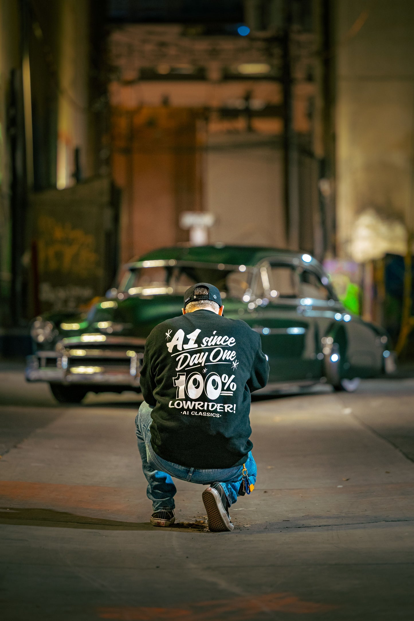 "100% Lowrider" Heavyweight Crewneck Sweatshirt