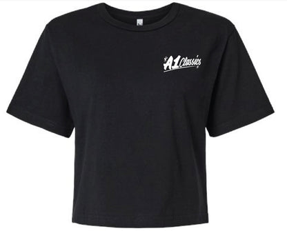 Women's "100% Lowrider" Cropped Tshirt