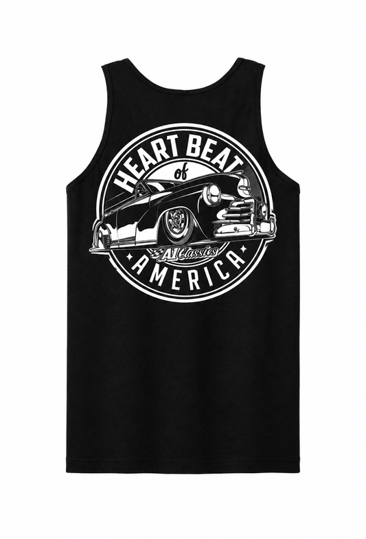 Heartbeat of America- Tank Top