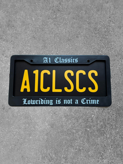 License Plate Frame