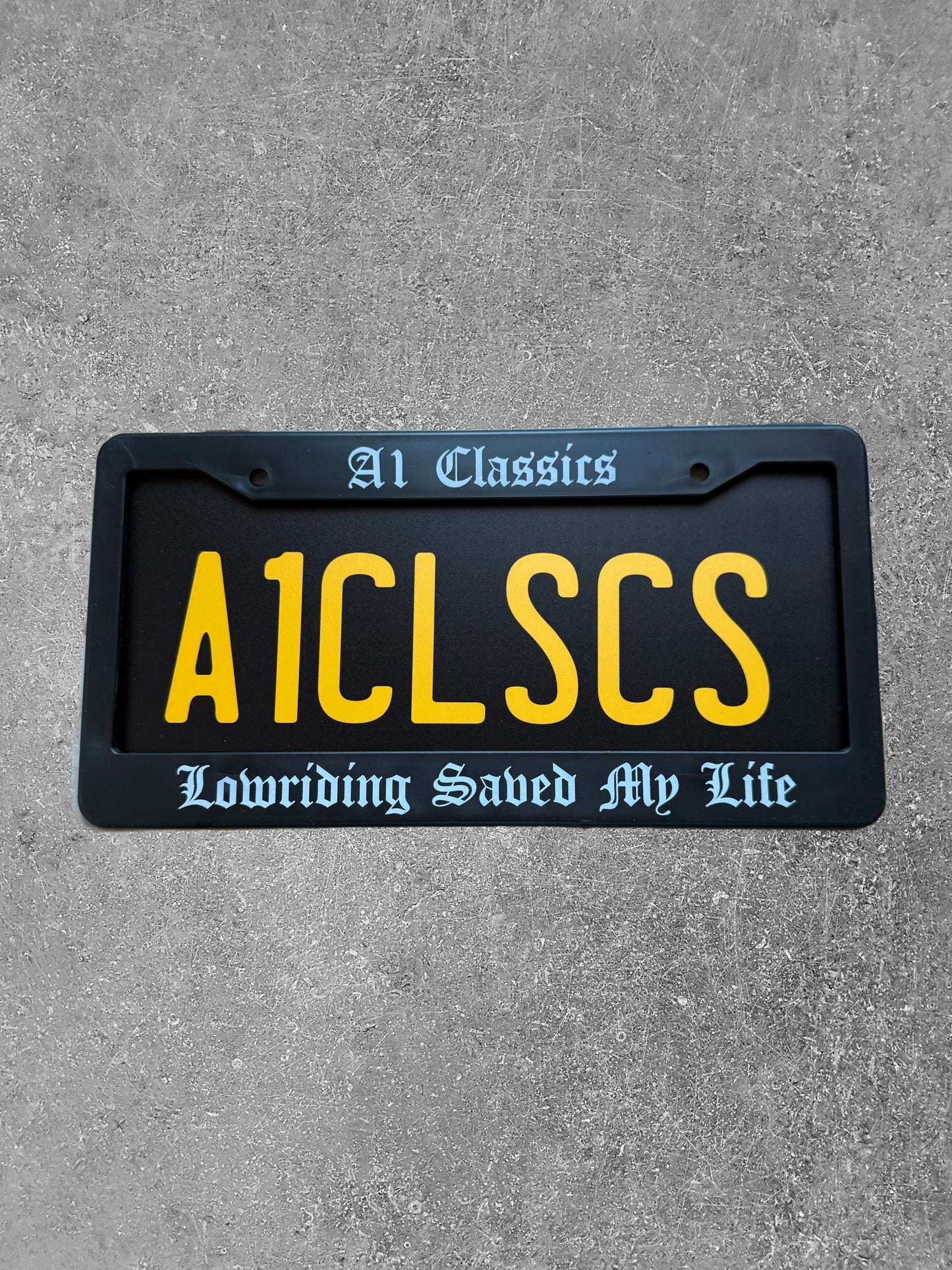 License Plate Frame