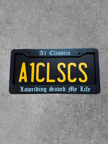 License Plate Frame